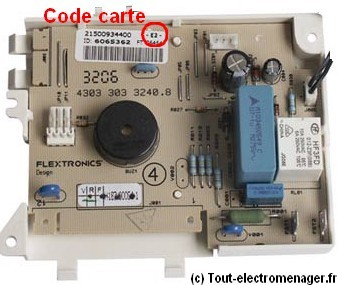 Carte électronique Indésit Scholtès Ariston