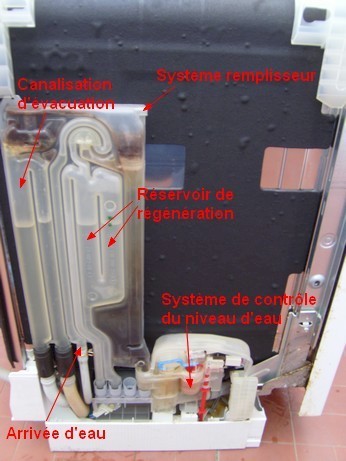 Démontage lave-vaisselle Siemens remplisseur