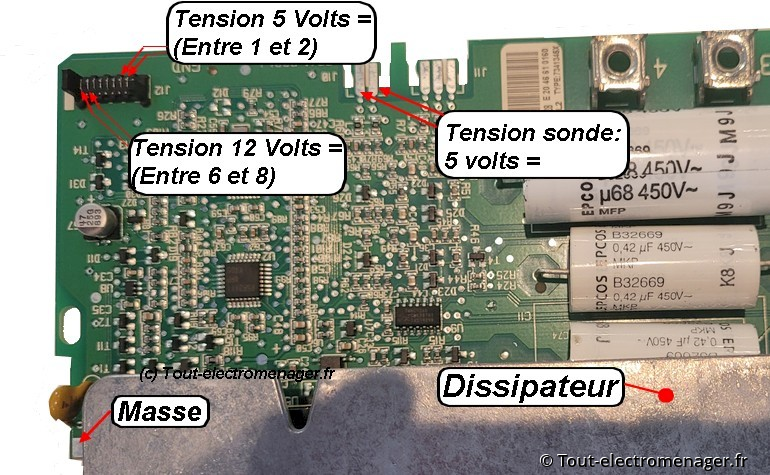 Points de mesures induction IX7