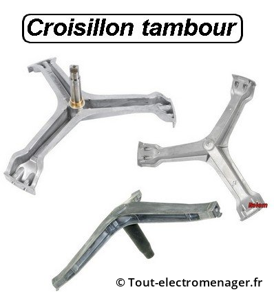 Croisillon tambour lave-linge