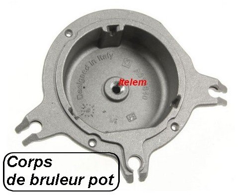 Corps de bruleur pot