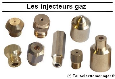 INJECTEURS POUR PLAQUE GAZ 4 FOYERS - GAZ BOUTEILLE