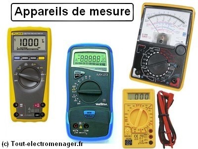 Technique - Les appareils de mesure électrique.